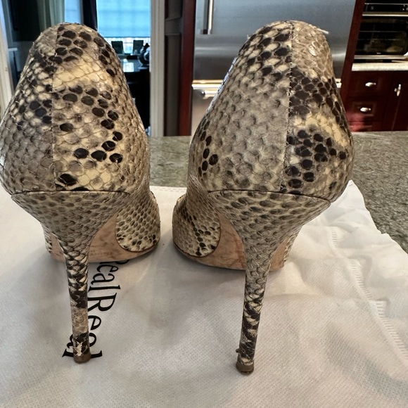 Jimmy choo multicolor python embossed pumps!! - Picture 2 of 3